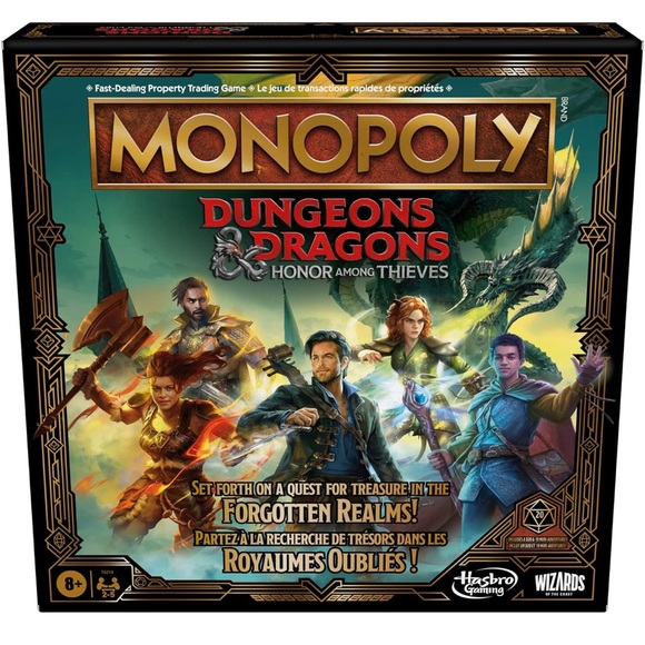 Board game - NEW ! Monopoly - Dungeons & Dragons, Honour Among Thieves - Picture 1 of 10